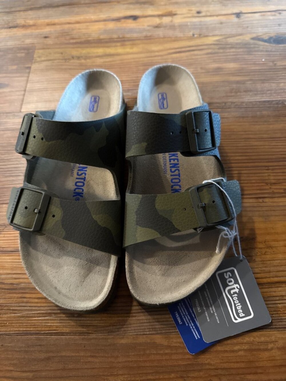 Birkenstock Arizona Soft Footbed Camouflage Women's Size 38 EU = 7-7.5 US New